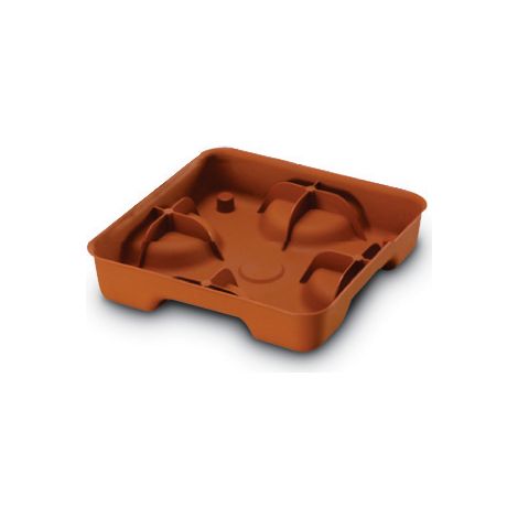 SOTTOVASO IN PLASTICA SCIDRO X SUTRI CM.40- 4,0 pz