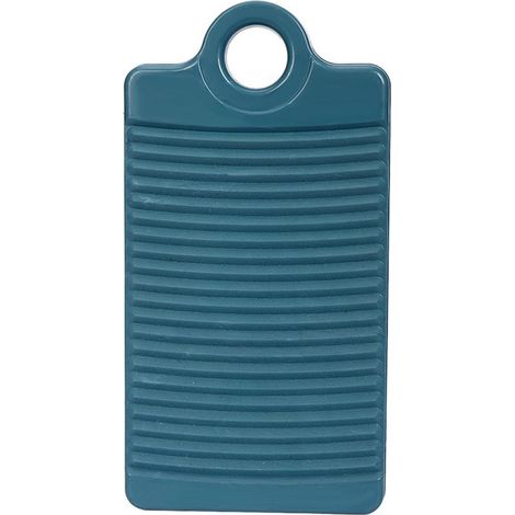 Piccola tavola per lavare i panni in plastica antiscivolo per uso domestico, tavola per lavare i panni a mano rinforzata (1/5)