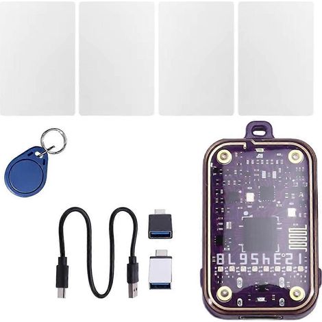 Lecteur de cartes à puce RFID, émulateur de cartes à puce EM125 kHz, badge d'identification IC/ID (1/5)
