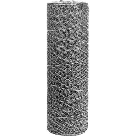 Drahtgitter Volierendraht 13mm 6eck 0.5x25m verzinkt Drahtzaun Maschendraht (1/4)