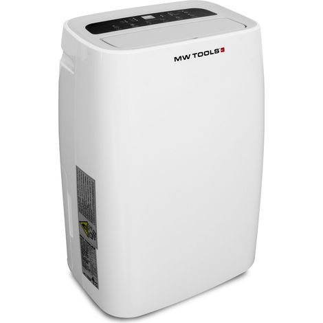 Mw Tools – Déshumidificateur puissant 50L/jour – Silencieux 55dB – Réservoir 6L amovible – Fonction buanderie – Compresseur rotatif – BD50H