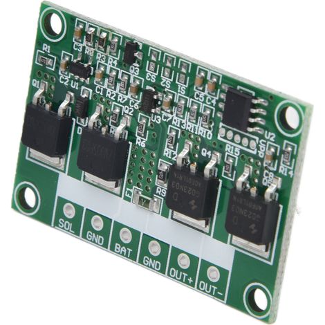 Module de commande de circuit imprimé pour lampe solaire, tube MOS, haute puissance 10 A, 4 modes d'utilisation. (1/5)