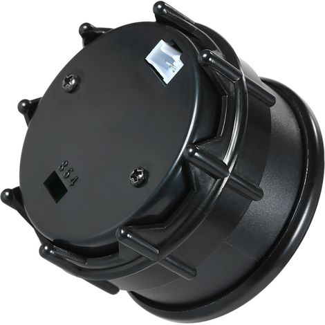 Digitales Wassertemperaturmessgerät mit Sensor, für Autos, 52 mm (2 Zoll), LCD-Display, Messbereich 40 bis 120 °C, schwarze Warnleuchte (1/5)