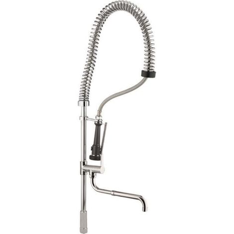 Gruppo doccia prelavaggio stoviglie 90H cm con rubinetto integrato - Idral 09425 (1/5)