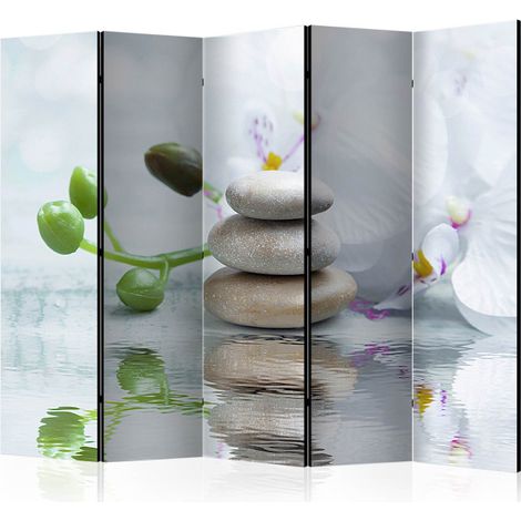 Paravent 5 Volets "Water Reflection" 172x225cm (1/2)