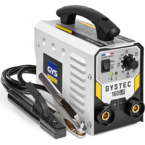 Poste à Souder à l'Électrode Enrobée 160A Monophasé 230V (MMA) MMA/TIG LIFT GYSTEC 160 LA - GYS - 084902