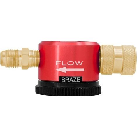 Outil de Purge d'Azote, Régulateur de Gaz de Connecteur de 1/4 de Pouce avec un Cadran en Position de Trois Points pour L'Équipement HVAC (1/5)