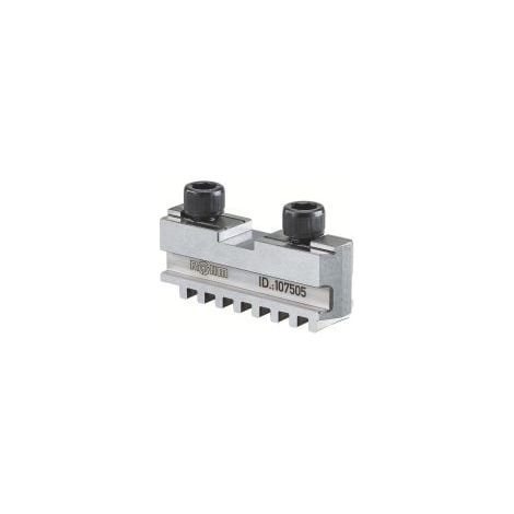 Morsa base  Röhm GB,  misura 1000,  set da  3 griffe,  con vite  di fissaggio  - 105274. (1/4)