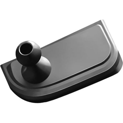 Général Support de téléphone magnétique pour voiture Rotation à 360° Bords arrondis Installation à clip Ne bloque pas la vue pour automobile (1/5)