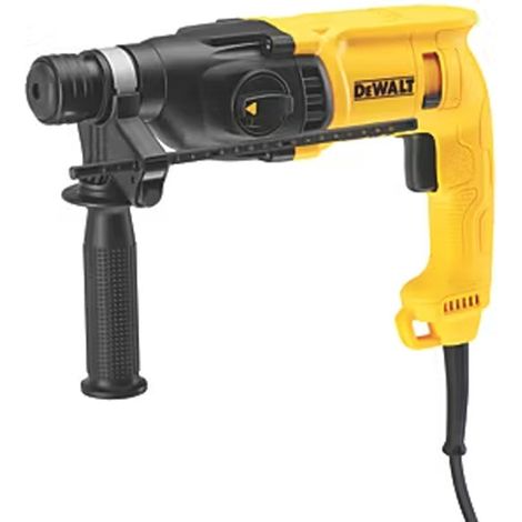 Dewalt – Perforateur burineur SDS-plus 710W 2J D25033 – Capacité de perçage béton 22 mm – Moteur étanche pour durabilité (1/4)