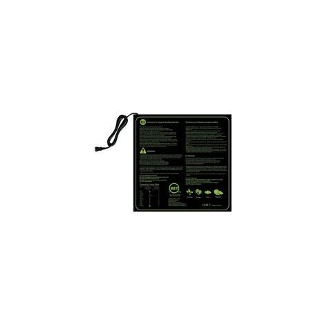 Esterilla calefactora electrónica de 1 pieza, esterilla calefactora electrónica para germinación de semillas de jardinería con bolsa de almacenamiento, 50 x 52,5 cm