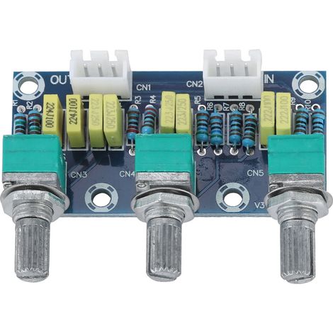Module Préamplificateur 3 Canaux avec Connecteurs XH2.54 3P pour Amélioration Audio (1/5)
