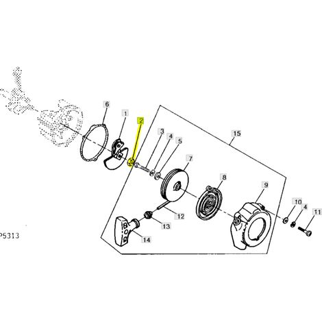 Tuerca del trinquete de arranque John Deere 200G 450G 300G 220G 100G 350G 1010E 1020 14M7151