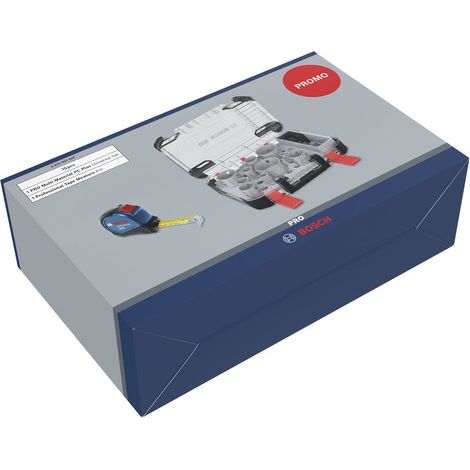 Bosch PRO Multi Material PC Plus Hole Saw Set and Tape Measure 061599769F