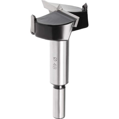 Mèche Forstner Bois Pour Défonceuse Forets 48mm Tungstène Carbure Bois Ouvre-tarière Travail Bois Charnière Trou Forage Alésage M (1/4)