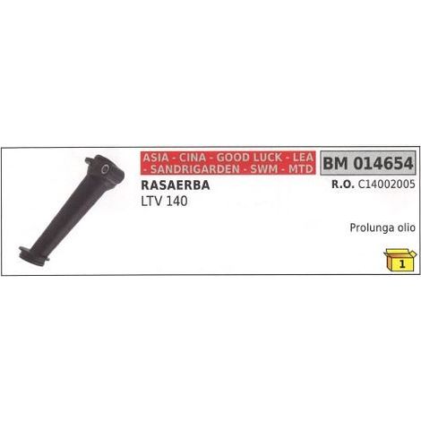 Prolunga olio CINA rasaerba tosaerba tagliaerba LTV 140 014654