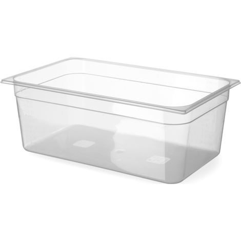 Contenedor de polipropileno para catering GN 1/1, altura 100 mm - Hendi 880029