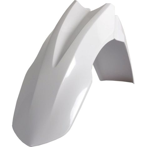 Guardabarros delantero Polisport CRF 250 450 10 13 09 12 Blanco Duradero