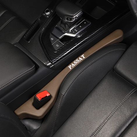 (Marron à gauche) Bouchon de couture de siège auto neuf, bande d'étanchéité pour couture de siège, protection anti-chute pour Passat B5 B6 B7 B8 CC (1/5)