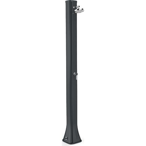 Doccia solare da giardino 40l miscelatore arkema big happy five grigio antracite (1/5)