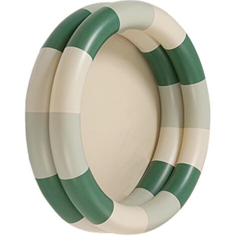 Piscine Gonflable Bébé Rétro pour Famille – Bassin Épaissi en PVC avec Bande Verte, Idéal pour Jardin ou Terrasse (1/4)