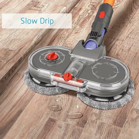 Dyson V7 V8 V10 V11 Attachement de vadrouille électrique pour aspirateur avec réservoir d'eau amovible (1/3)