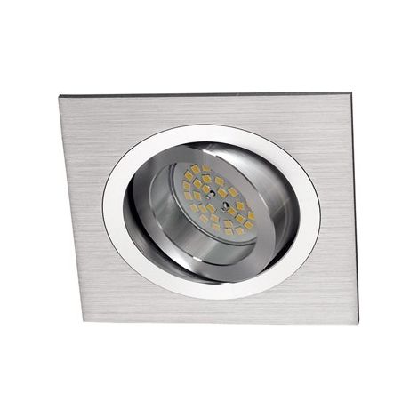 Anneau encastré carré aluminium CRISTALRECORD Hélium 03-061-00-003