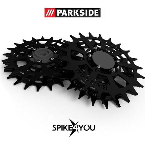 Räder für PARKSIDE PMRA, PMRDA Mähroboter, Edelstahl 3 mm