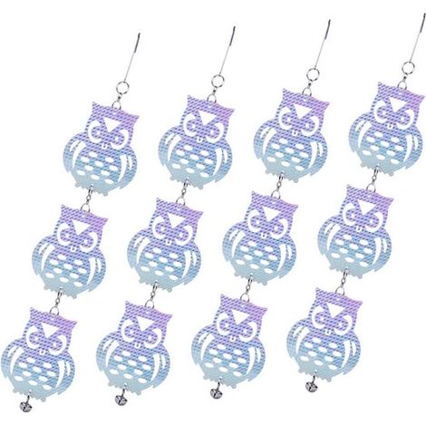 Set di 4 decorazioni riflettenti da appendere per allontanare gli uccelli – Dissuasore per piccioni, materiale resistente (1/2)