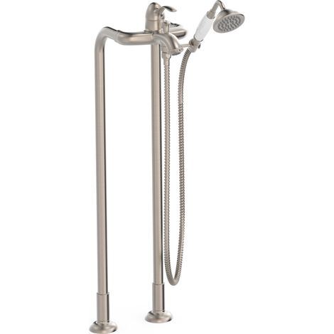 GRIFO MONOMANDO DE SUELO PARA BAÑERA Y DUCHA CON 2 COLUMNAS