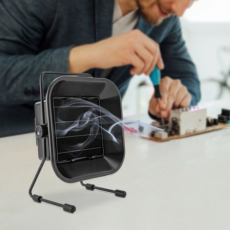 Aspirateur de fumées de soudure Ventilateur Aspiration des fumées de soudure avec filtre à charbon actif 30W (1/5)
