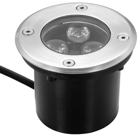 Spot Encastrable Exterieur, Spot Led Encastrable Exterieur 3W IP67 Spot Terrasse Exterieur Encastrable 280 Lumen, Éclairage pour Chemins pour Allée de Balcon de Jardin, 3000k 230v (1/5)
