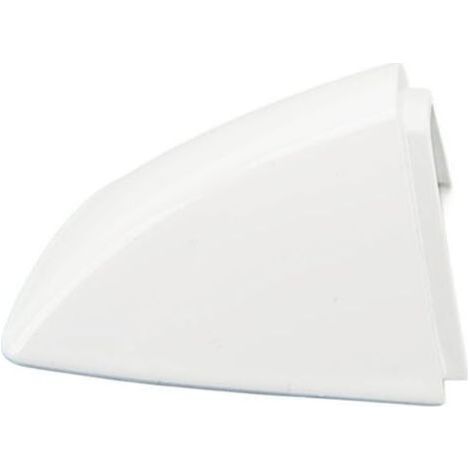 Paire de poignées de porte avant gauche enjoliveurs 1K8837879 - Coques extérieures pour modèles Seat Alhambra 2010-2015 - Blanc (1/5)