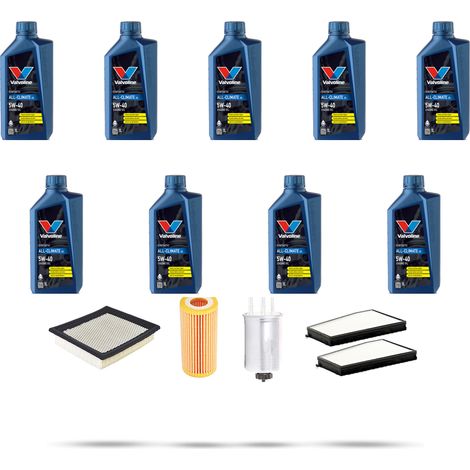 Kit tagliando 4 FILTRI e 9L OLIO compatibile con Ssangyong Kyron 2.7 Xdi 121kw dal 2005 (1/5)