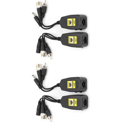 Sender mit 3-in-1-Balun-Anschluss (2 Paare) für 8MP CVi AHD TVi CVBS Video- und Audioleistung (1/5)