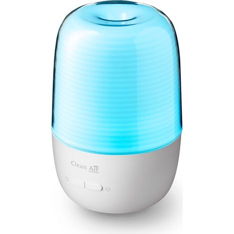 Diffusore di aromi Clean Air Optima Ambiente AD-301 Serbatoio Trasparente, Bianco