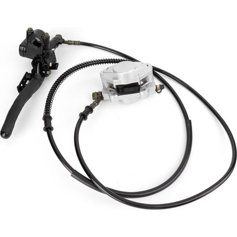 Hydraulic disc brake caliper system for rear hydraulic disc brakes for 150cc 250cc ATVs and dirt bikes (1/5)