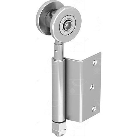 Binario porta scorrevole mantion 0552e capacità 37kg acciaio