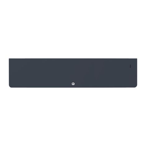 Radiateur Chaleur douce Equateur 4 plinthe gris ardoise 1500W THERMOR 427254 (1/7)