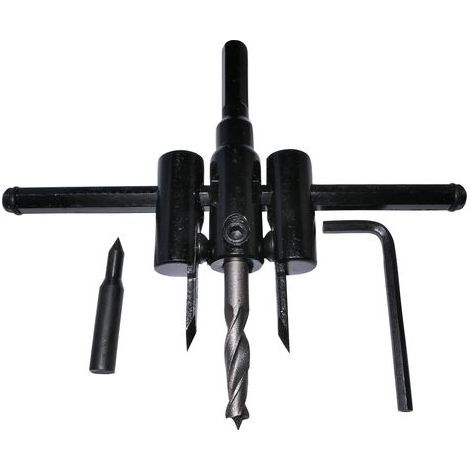 C54406 - Adjustable round hole drill bit for wood, plywood and laminate