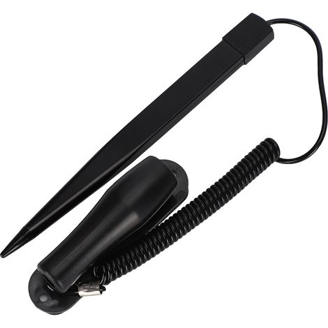 Stylet de résistance en plastique noir haute sensibilité pour écran tactile de navigation automobile