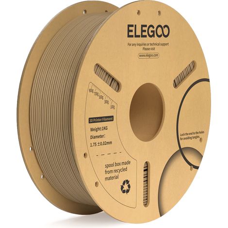 Filamento de madera PLA+ Elegoo 1 kg (1/4)