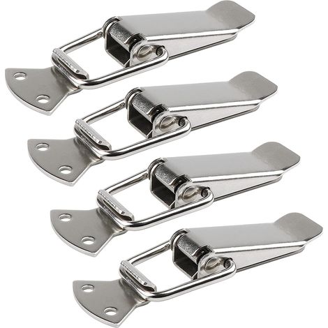 Pinces de fixation en acier inoxydable pour boîte à outils et tiroirs verrouillage pour coffre et casier