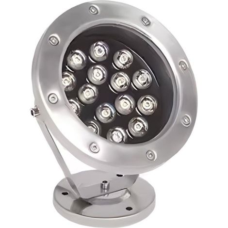 Spot Extérieur Orientable 36W IP68 DC24V - Blanc Neutre 4000K - 5500K - SILAMP (1/2)