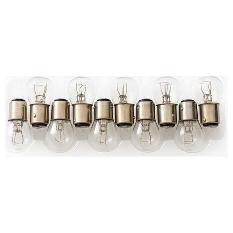 10 x BAY15D P21/5W Autolampe 12V 21 Watt 5 Watt Bremslicht Rücklicht Glühbirne Kugellager AUTOBIRNEN RÜCKLICHT BREMSLICHT BLINKER MOTORRAD (1/5)