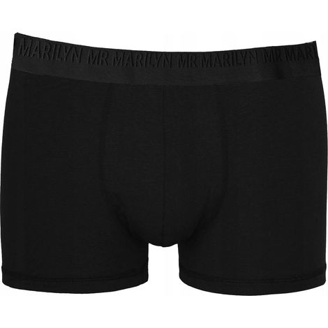 MR. MARILYN Boxers Pro Boxer classici da uomo, neri, taglia M, 1 paio (1/3)