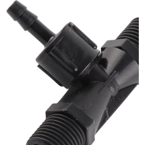 Injecteur de mélange gaz-liquide à tube Venturi en PVDF pour générateur d'ozone et irrigation agricole, 1/4 po