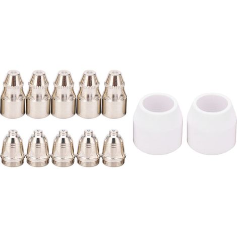 Kit d'accessoires plasma P80 : 12 pièces incluant électrodes, buses céramiques pour machine de découpe (1/5)