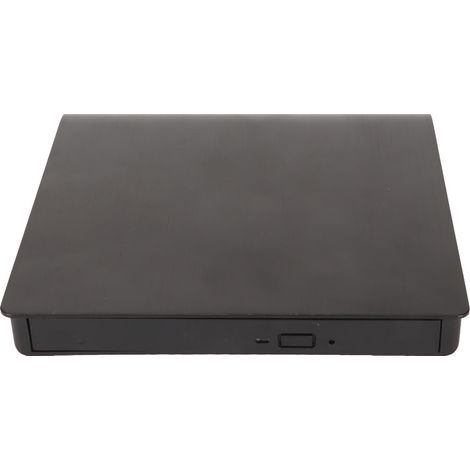 Lecteur DVD externe ultra-fin avec interface USB 3.0 et vitesse de transmission élevée pour ordinateur de bureau, ordinateur portable et netbook (1/5)