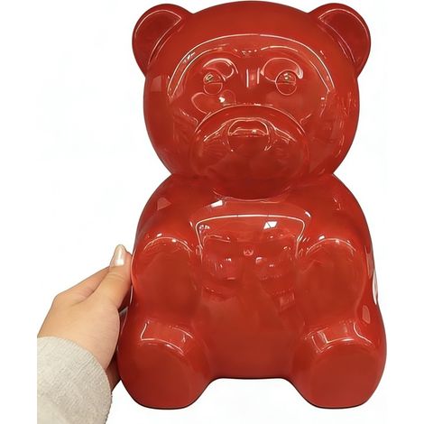 Popular, cute, and trendy Gummy Bear Container - Valentine's Day Pink Gummy Bear Container - C -